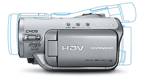 世界最小・最軽量フルスペックハイビジョンカメラ「HDR-HC3」登場!!
