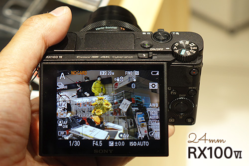 RX100VI】DSC-RX100M6 実機レビュー！ソニーストア大阪で触ってきまし