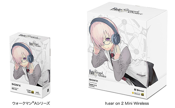 Fate Grand Order』とコラボしたWALKMAN A50 & ワイヤレスヘッドホン