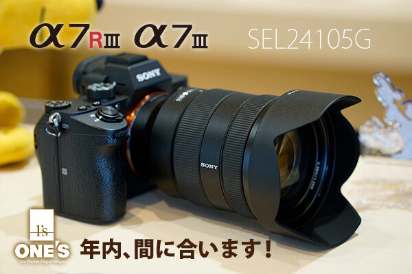 α7III,ILCE-7M3,α7RIII,ILCE-7RM3,SEL24105G