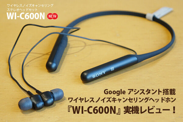 WI-C600N,ワイヤレスノイズキャンセリングヘッドセット