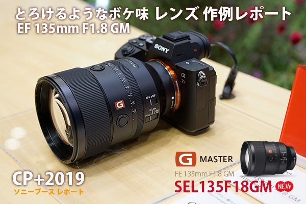 SONY SEL135F18GM FE 135mm F1.8 GM