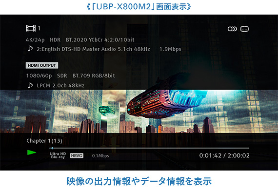 UBP-X800M2,UltraHDブルーレイ,プレーヤー