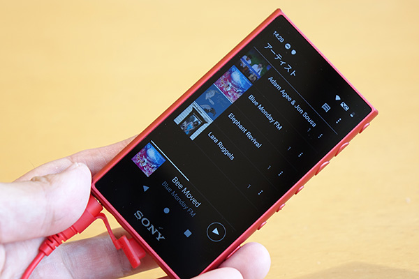 Wi-Fi＆Android OSを搭載したストリーミングWALKMAN 『A100』商品