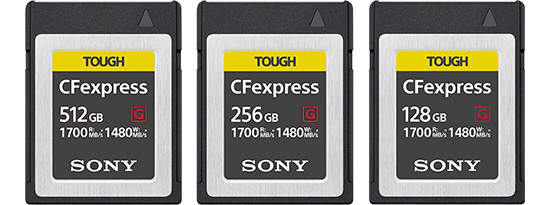 CFexpress Type B メモリーカード,CEB-Gシリーズ