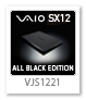 VAIO SX12,VJS1221,ALL BLACK EDITION