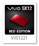 VAIO SX12,VJS1221,RED EDITION