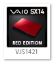 VAIO SX14,VJS1421,RED EDITION