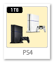 PS4,PlayStation4,1TB