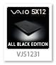 VAIO,SX12,VJS1231,all black edition