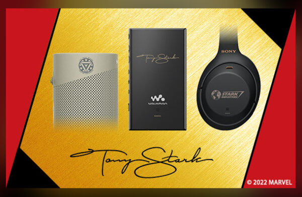 ソニーポータブルオーディオ,sony,トニー・スターク・コレクション,walkman,ヘッドホン,スピーカー