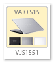 VAIO S15,VJS1551
