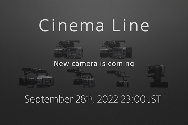 Cinema Line,NEW Camera,α＜アルファ＞