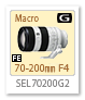 SEL70200G2,FE 70-200mm F4 Macro G OSS II,ハーフマクロ