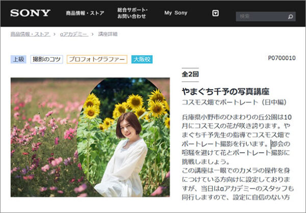 やまぐち千予,αアカデミー,コスモス