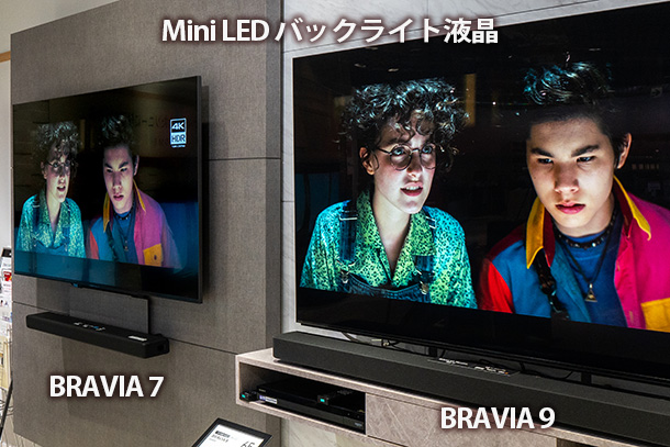 BRAVIA 2024,有機EL,MiniLEDバックライト液晶