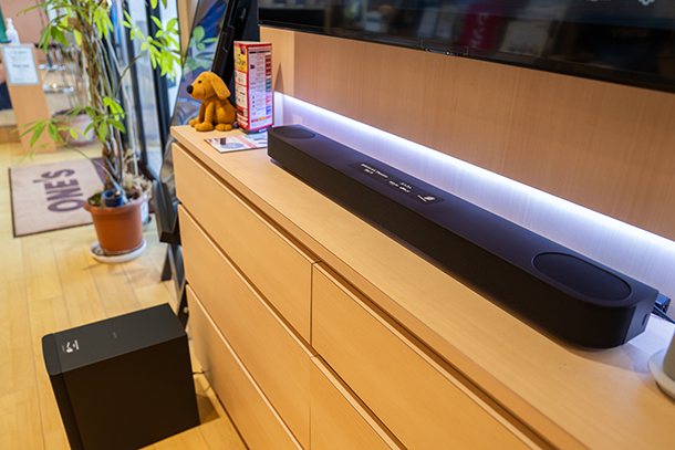 HT-B600,BRAVIA Theatre Bar 6,実機レビュー,サウンドバー,ソニーストア,実機レビュー