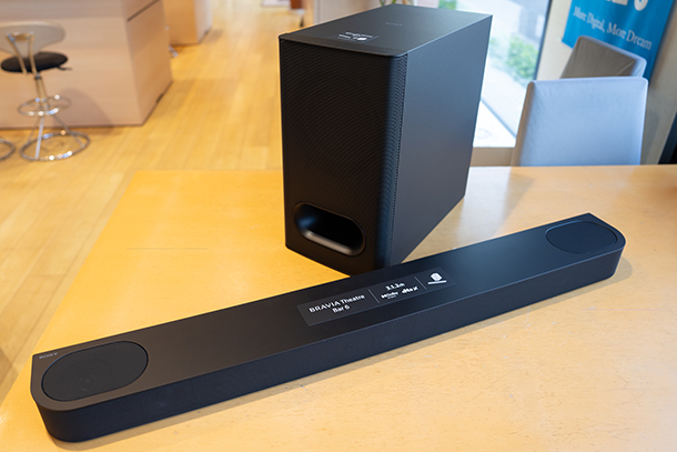 HT-B600,BRAVIA Theatre Bar 6,実機レビュー,サウンドバー,ソニーストア,実機レビュー