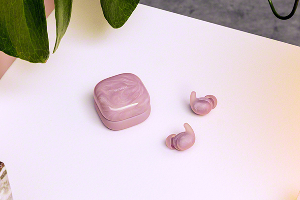 LinkBuds Fits,ピンク,ワイヤレスノイズキャンセリングヘッドホン
