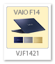 VAIO F14,VJF1421,モバイルノートパソコン