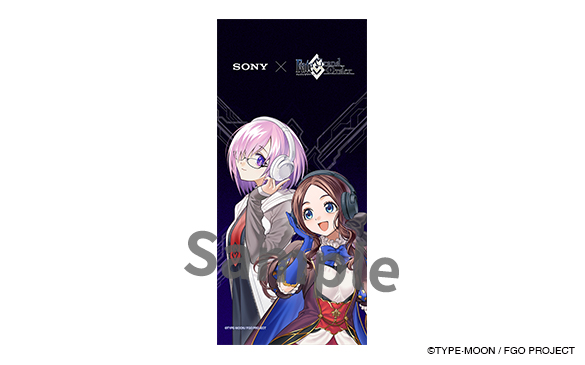 Fate　Grand Order Edition,ヘッドホン,ウォークマン,コラボ刻印モデルmソニーストア