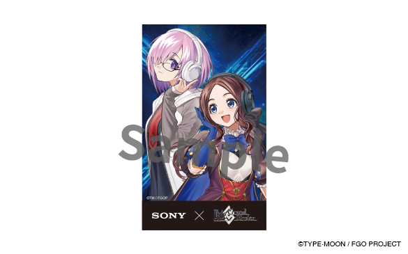 Fate　Grand Order Edition,ヘッドホン,ウォークマン,コラボ刻印モデルmソニーストア