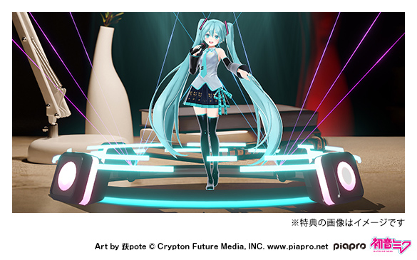 LinkBudsFit,初音ミク,コラボモデル,ワイヤレスヘッドホン,ソニーストア,アクリルスタンド,デジタルフィギュア