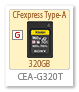 CEA-G320T,CFexpress Type A,メモリーカード