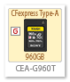 CEA-G960T,CFexpress Type A,メモリーカード