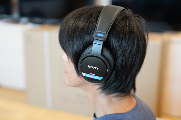 MDR-M1,実機レビュー,モニターヘッドホン,ソニーストア