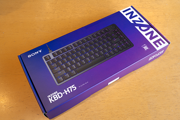 INZONE,ゲーミングギア,周辺機器,ゲーミングキーボード,INZONE KBD-H75,