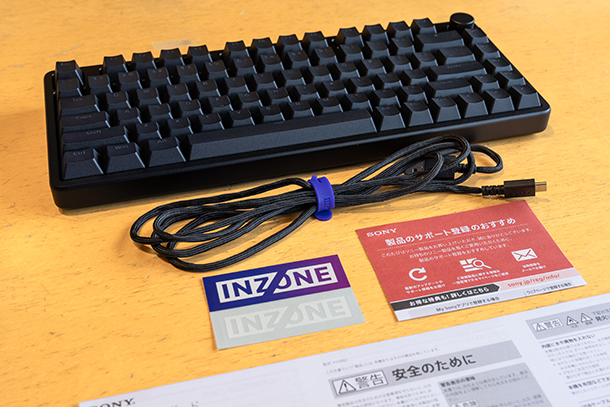 INZONE,ゲーミングギア,周辺機器,ゲーミングキーボード,INZONE KBD-H75,