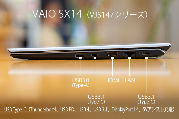 VAIO SX14,VJS1471,ソニーストア,実機レビュー