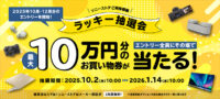 ラッキー抽選会,ソニーストアお買い物券