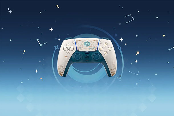 PS5用,DualSense,ワイヤレスコントローラー,"原神"リミテッドエディション,ソニーストア