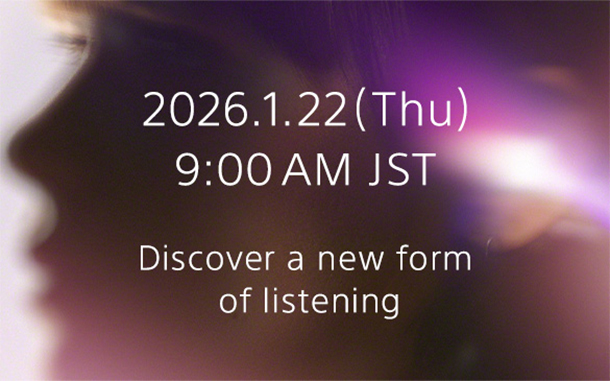 Discover a new form of listening,ヘッドホン,sony,ソニーストア