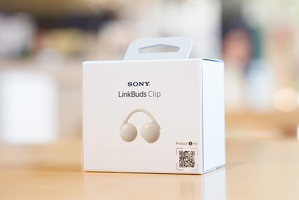 Linkbuds Clip,WF-LC900,ワイヤレスステレオヘッドセット,実機レビュー,イヤカフデザイン