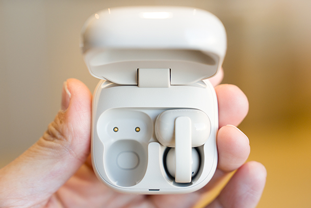 Linkbuds Clip,WF-LC900,ワイヤレスステレオヘッドセット,実機レビュー,イヤカフデザイン