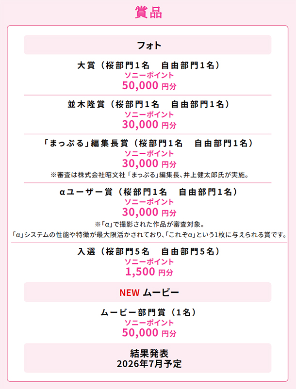 フラワーフォト＆ブービーコンテスト,αcafe,ソニー,sony