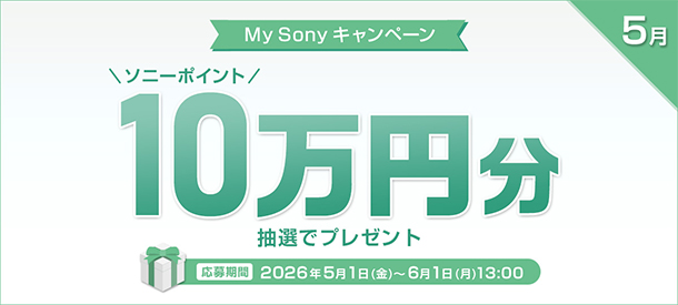 My Sonyキャンペーン,ソニーストア