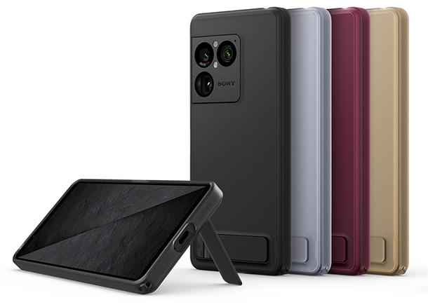 XQZ-CBGE,Style Cover with Stand for Xperia 1 VIII,スマホケース,スマホカバー,ソニーストア,sony