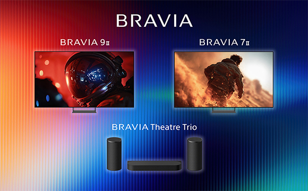 BRAVIA 9II,7II,Theatre Trio,4Kテレビ,True RGB,ソニーストア