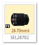 SEL28702,FE 28-70mm F3.5-5.6 OSS I,標準ズームレンズ