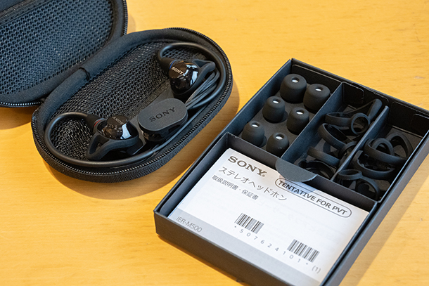 IER-M500,インイヤーモニター,ステレオヘッドホン,有線,カスタマイズ,ソニーストア,モニターヘッドホン,sony,実機レビュー