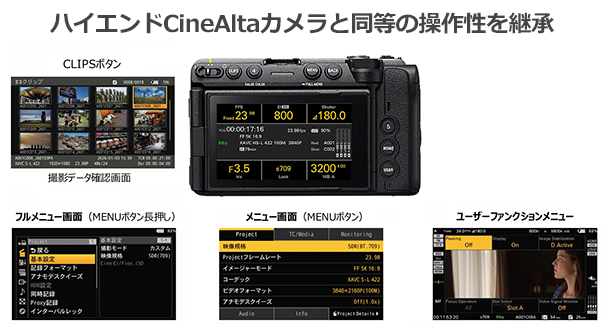 FX5（ILME-FX5）,FX5,ILME-FX5,CinemaLine,プロフェッショナルカムコーダー,ソニーストア