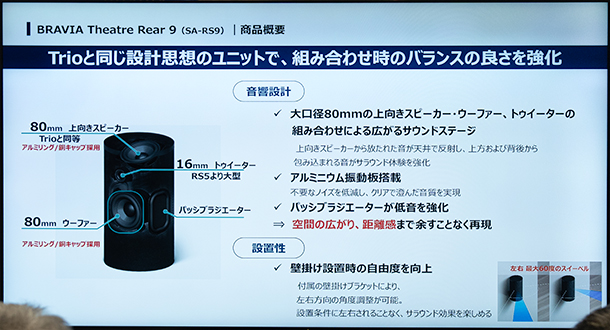 BRAVIA Theatre Trio,開発者トークショー,ソニーストア,ホームシアターシステム