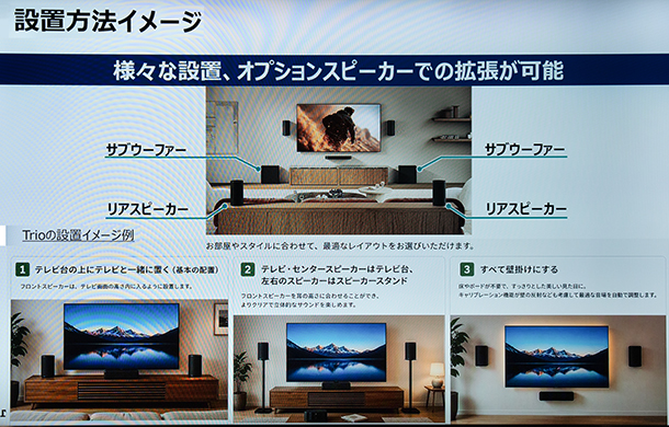 BRAVIA Theatre Trio,開発者トークショー,ソニーストア,ホームシアターシステム