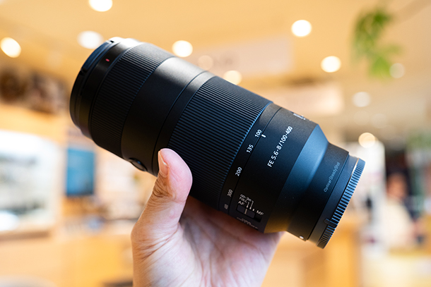 SEL100400,望遠レンズ,FE 100-400mm F5.9-F8 OSS,ソニーストア,sony