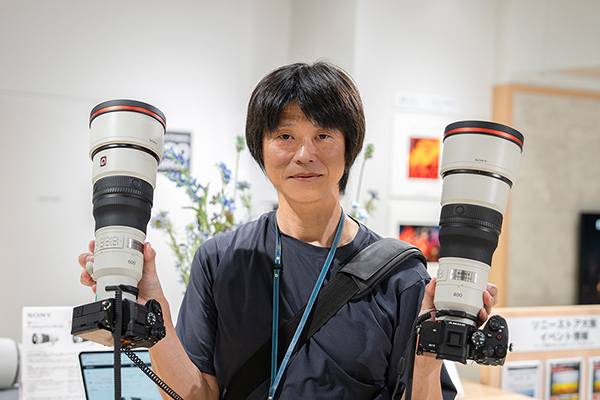 SEL600F63GM,FE 600mm F6.3 GM,SEL400F45GM,望遠単焦点レンズ,FE 400mm F4.5 GM,ソニーストア大阪,体験レビュー,実機レビュー