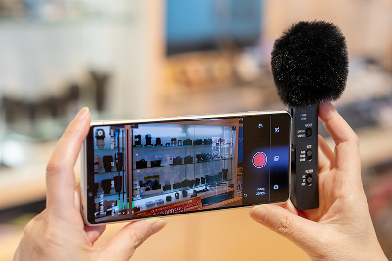 ECM-AX10,空間オーディオマイクロホン,Eclipsa Audio対応,アンビソニックス録音,ソニーストア,実機レビュー